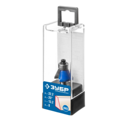 ЗУБР 22.2 x 13 мм, фреза кромочная калевочная (фасочная) №9, Профессионал (28711-22.2)