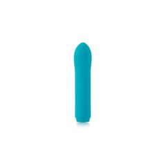 Голубой мини-вибратор G-Spot Bullet - 11,4 см. - 