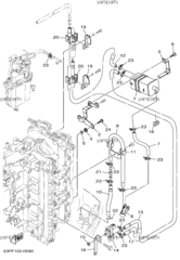 Фильтр топливный Yamaha 69J245020000