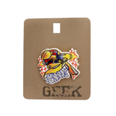 Деревянный значок Самус