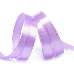 Лента атласная 12 мм сиреневая