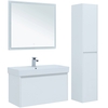 Aquanet 242264 Компл.1 - Зеркало Nova Lite 90 цв.бел. глянец (242264)