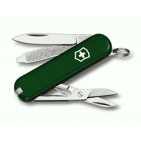 Нож Victorinox Classic 58мм 7 функций зеленый (0.6223.4)