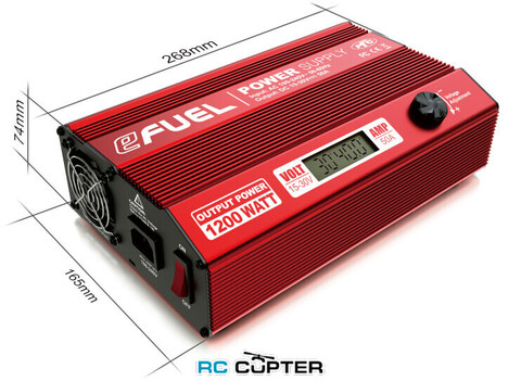 Блок питания eFuel (SkyRC) 100/240В 15-30V 50A 1200Вт для зарядного устройства