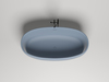 Salini 100121MF LUCE 170x85  Ванна, донный клапан "Click-Clack" цвет на выбор, сифон, интегрированный слив-перелив, покраска по RAL полностью