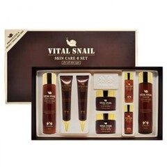 *Christian Dean Skin Care 6 Set Vital Snail Набор антивозрастной с муцином улитки, 210/210/40/40/100/100/30/30 мл