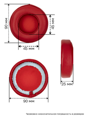 Амбушюры для наушников Beats Pro, Pro DETOX (Натуральная кожа)