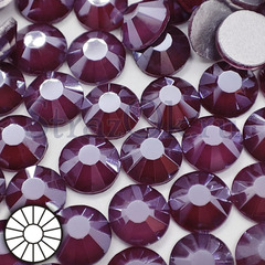 Купите бордовые стразы клеевые холодной фиксации Frozen Garnet Морозный Гранат