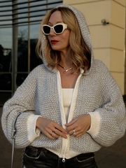 Мастер-класс по вязанию спицами бомбера 