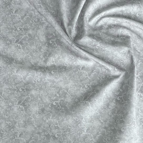 В ПУТИ, ВИТИЕВАТЫЙ УЗОР, СЕРЫЙ - 100% ХЛОПОК