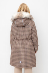 пальто  для девочки  ВК 38115/н/1 ГР