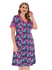 4549 Халат на пуговицах