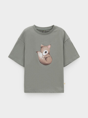 фуфайка  для девочки  КР 302902/хаки 6206 к663