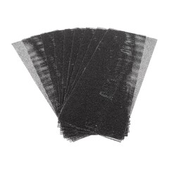 31-8-108 Сетка абразивная карбид кремния, основа - стекловолокно, Р80, 105х280мм 10шт. РемоКолор