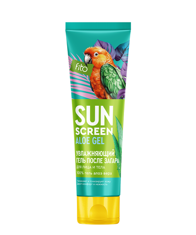 ФИТО SUN SCREEN Увлажняющий гель после загара для лица и тела SUN SCREEN 75мл