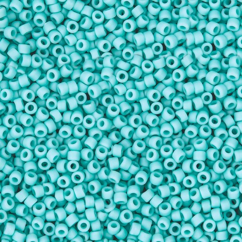 Японский бисер TOHO Round 15/0 (№55F), непрозрачный матовый
