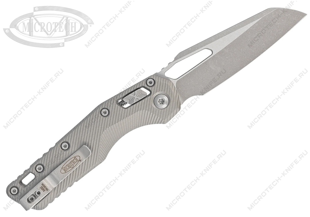 Нож Microtech MSI 210-10APFLNC RAM-LOK Fluted Natural Clear