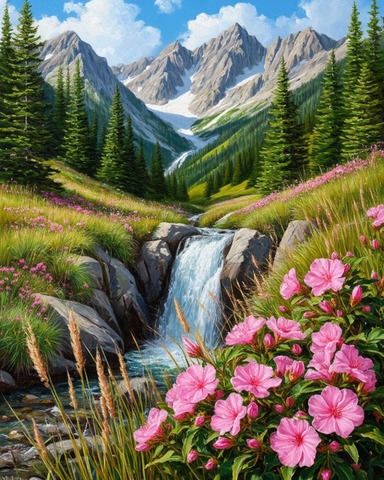 Картина по номерам 