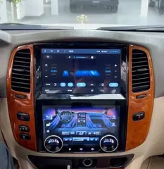 Магнитола Toyota Land Cruiser 100 (2002-2007) Android 13 8/128GB QLED DSP 4G модель ZF-9001-GE