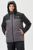 Премиальный теплый зимний костюм Nordski Winter Black/Grey мужской