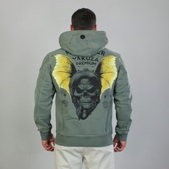 Толстовка оливковая Yakuza Premium 4024