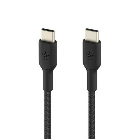 Кабель Belkin BoostCharge 60W PD USB-C to USB-C 2.0 плетеный Cable Cable, 1м, черный