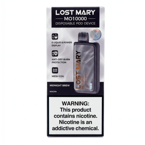 Lost Mary MO10000 ENG Mocha - Кофе мокко