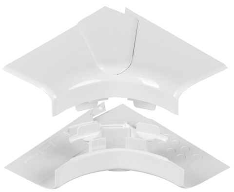 DLP Угол внутренний изменяемый 105х50мм белый IEK