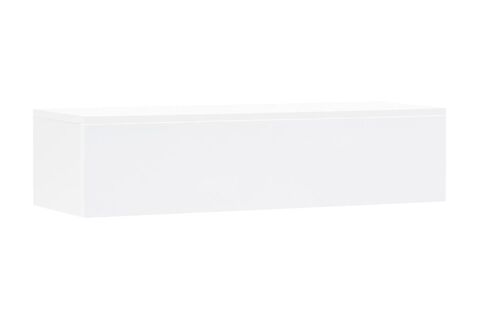 Челси Тумба подвесная (Белый глянец, белый)