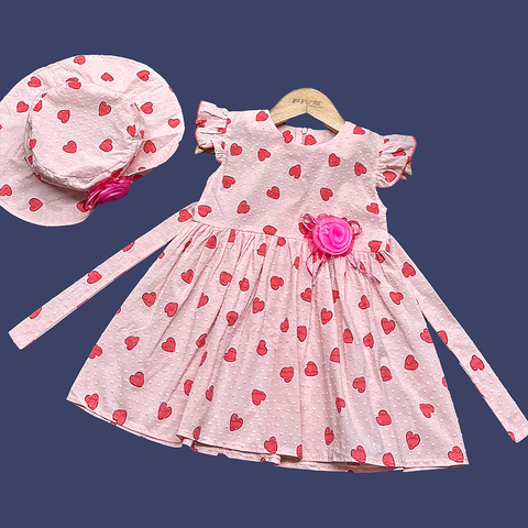 Платье+шляпка д (3-6) 260331-LT2601