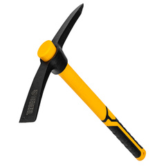 Кирка 700 г, фибергласовая обрезиненная рукоятка 385 мм, Denzel, 21831