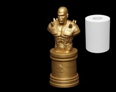 Силиконовый молд Шахматная фигура № 4