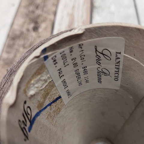 Лен LORO PIANA / SUPERLINO 2/80 холодный какао