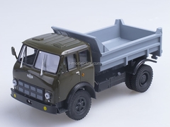 MAZ-503A tipper 1975 green-gray 1:43 Nash Avtoprom