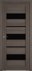 Дверь Atum 23 / Grey / Black Gloss / Владимирские двери