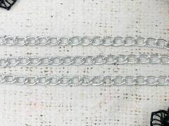 Цепь алюминиевая, р. 0,6*0,9 см