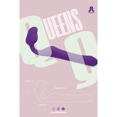 Безремневой страпон Queens от Adrien Lastic, M, фиолетовый