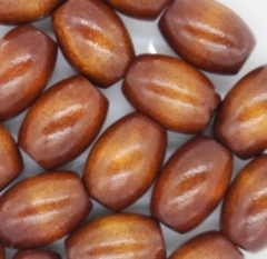 Бусины пришивные дерево, р. 20х18 мм