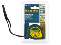 KRAFTOOL Grand, 3 м х 16 мм, рулетка (34022-03-16)