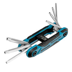 16413 Набор ключей имбусовых Tamper-Torx, TT10-TT40, CrV, ск