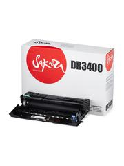 Фотобарабан Sakura DR3400 для Brother MFC-L5700DN/MFC-L5750DW/MFC-L6800DW/MFC-L6800DWT/MFC-L6900DW/HL-L6300DW/HL-L6300DWT/HL-L6400DW/HL-L6400DWT/DCP-L5500DN/DCP-L6600DW/HL-L5000D/HL-L5100DN/HL-L5100DNT/HL-L5200DW/HL-L5200DWT/HL-L6250DN, черный, 50000