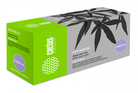 Блок фотобарабана Cactus CS-FAD412A черный ч/б:6000стр. для MB1900, MB1900ru, MB2000, MB2000ru Panasonic