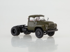 ZIL-130V1 with semitrailer flour carrier K4-AMG khaki-yellow 1:43 AutoHistory