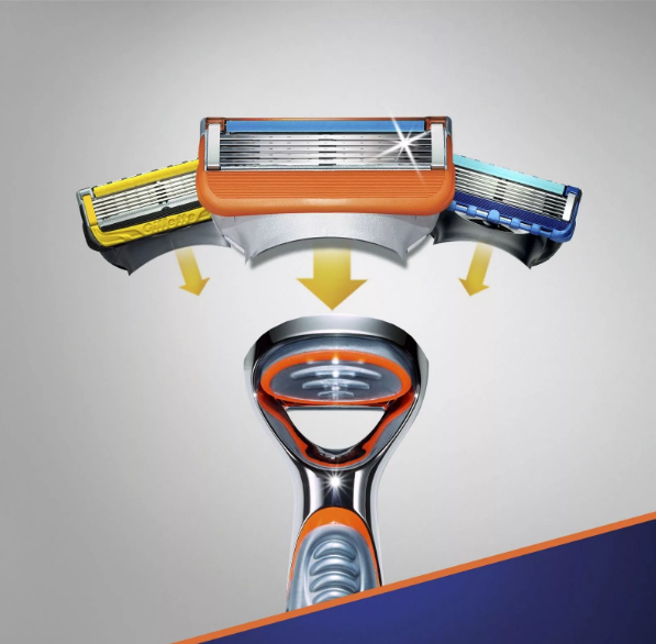 Бритвенный станок Gillette Fusion Power с 1 кассетой