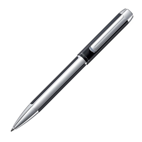 Pelikan Elegance Pura - Black Silver, шариковая ручка, M