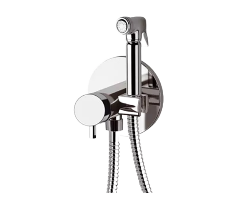 REMER N65 Гигиенический душ со смесителем скрытого монтажа (душевой шланг и скрытая часть в комплекте) minimal