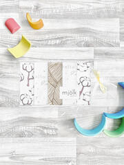 Набор платочков-слюнявчиков Mjölk Хлопок