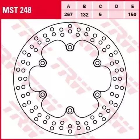 Тормозной диск MST248