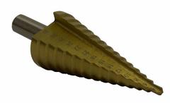 Сверло по металлу ступенчатое ПРАКТИКА 4-30 мм шаг 2 мм TIN (1шт.) блистер (Арт. 036-483)