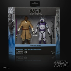 Фигурка Hasbro. Star Wars The Black Series Collection: Mace Windu & Clone Trooper